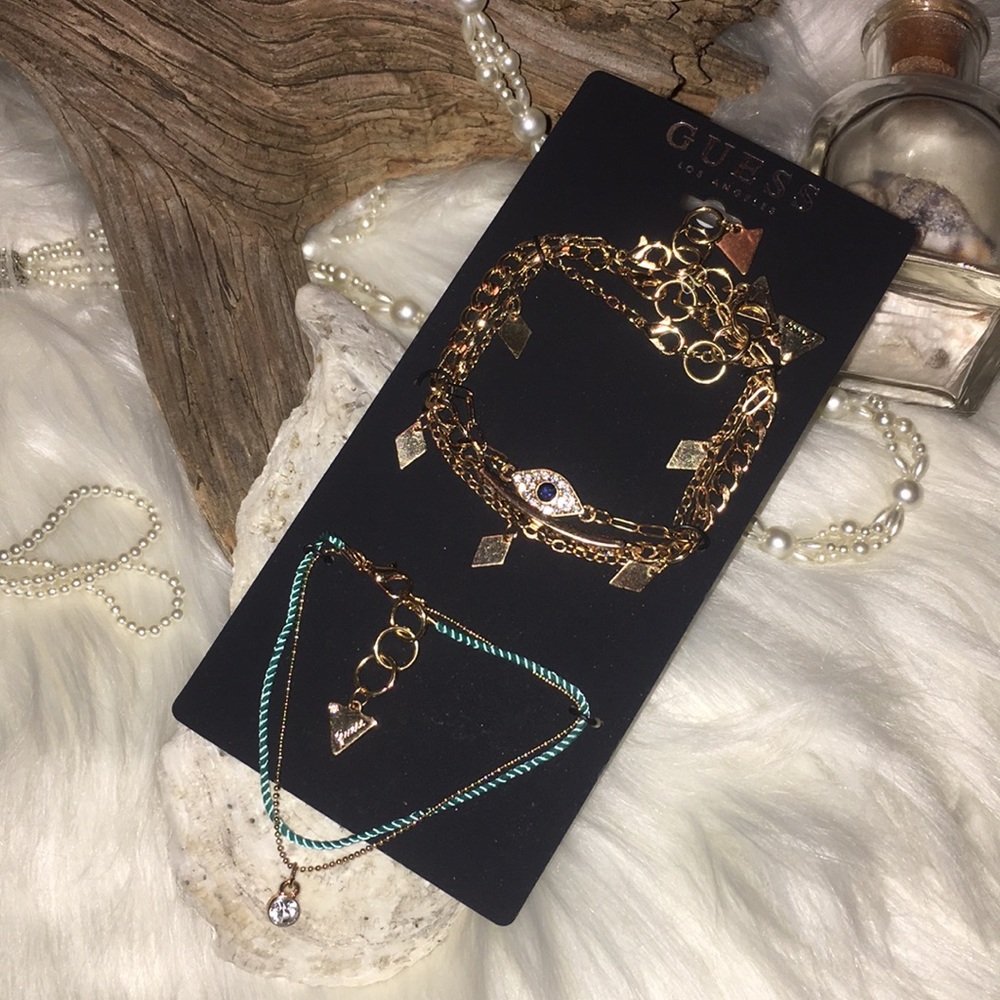 Guess® Set of Bracelets including the Evil Eye 🧿